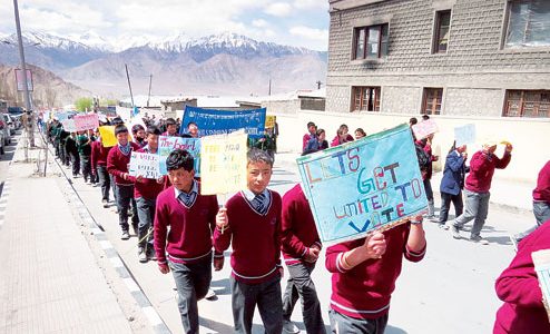 Ladakh UT demand