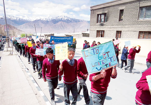 Ladakh UT demand