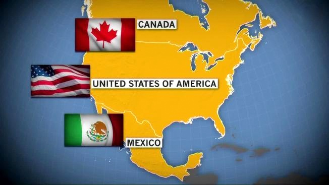 nafta map