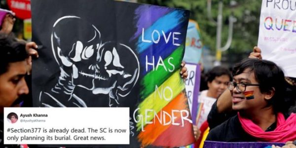 SC Verdict on Section 377 - The restoration of right to free expression and dignity