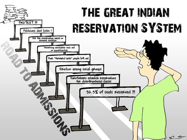 essay on advantages and disadvantages of reservation system in india