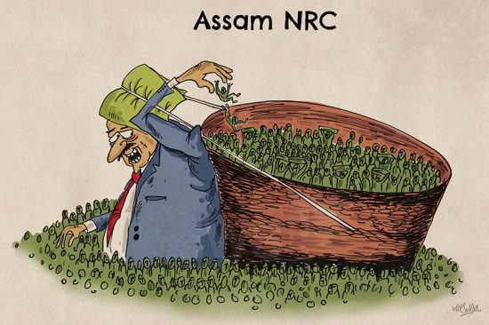 Assam NRC upsc mindmap notes
