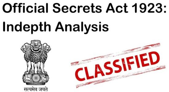 Official secrets act upsc ias