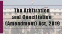 Arbitration & Conciliation (Amendment) Act 2019 - Analysis