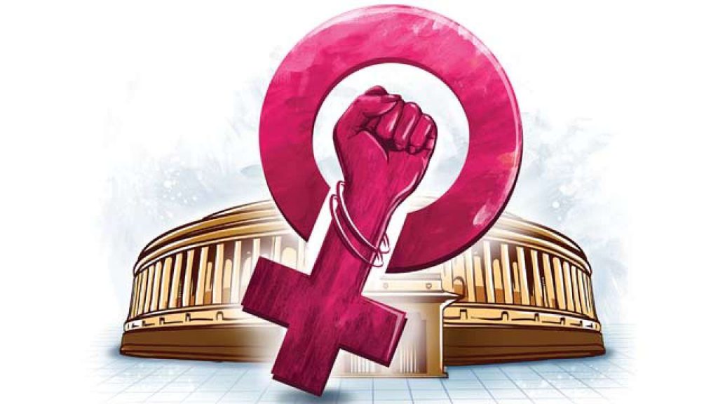 women's reservation bill debate pros cons upsc ias essay mindmap notes