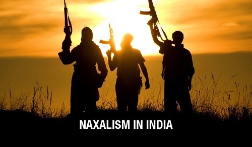 naxalism in india upsc essay notes mindmap