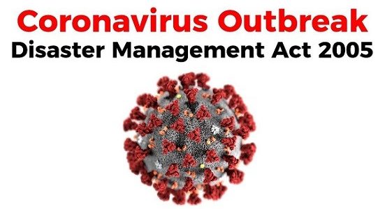 disaster management act 2005 coronavirus upsc essay notes mindmap