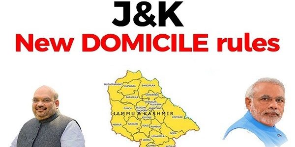 New Jammu & Kashmir (J&K) Domicile Rules - Implications & Criticisms
