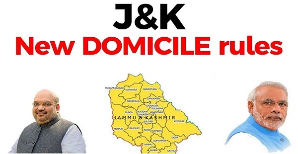 New Jammu & Kashmir (J&K) Domicile Rules - Implications & Criticisms