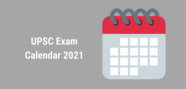 upsc exam calender 2021