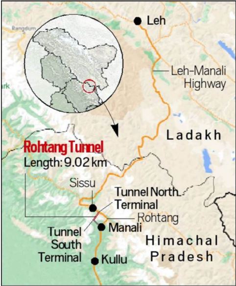 Location of ATAL Tunnel