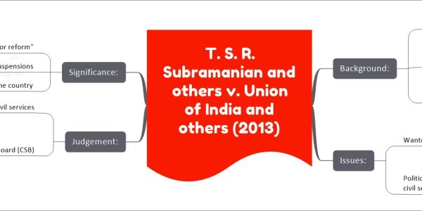 T. S. R. Subramanian and others v. Union of India and others (2013) - Civil Service Reforms