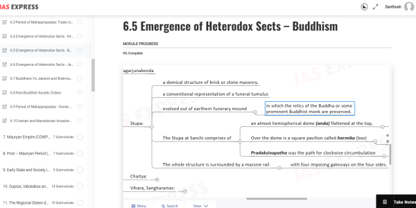 With reference to ancient India, consider the following statements: