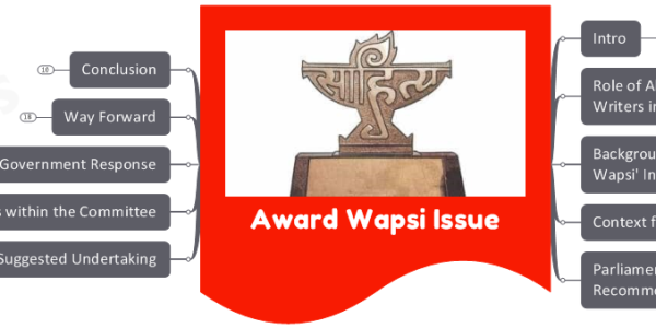 Award Wapsi Issue- Recent Recommendations from the Parliamentary Panel
