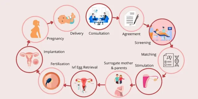 surrogacy procedure in india