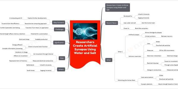 Researchers Create Artificial Synapse Using Water and Salt