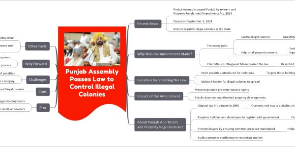 Punjab Assembly Passes Law to Control Illegal Colonies