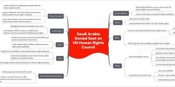 Saudi Arabia Denied Seat on UN Human Rights Council