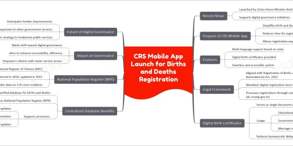 CRS Mobile App Launch for Births and Deaths Registration