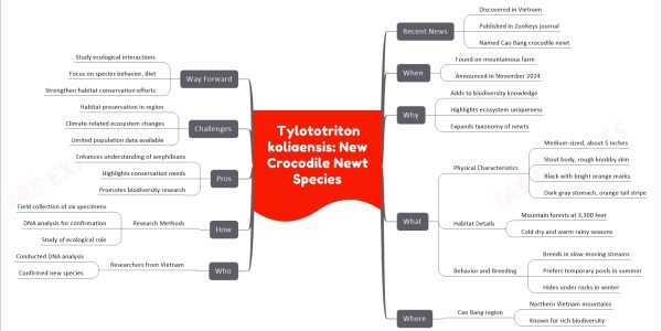 Tylototriton koliaensis: New Crocodile Newt Species