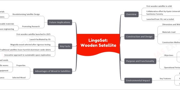 LingoSat: Wooden Satellite