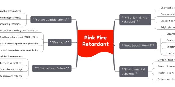 Pink Fire Retardant