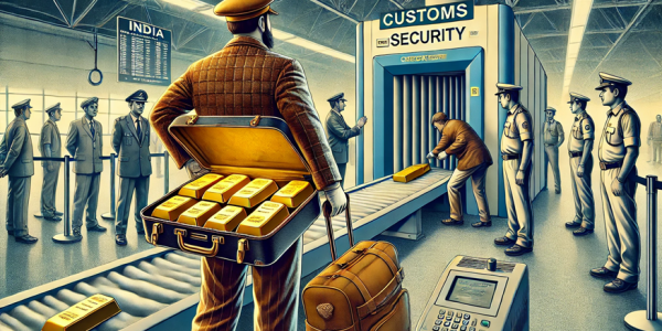 Gold Smuggling in India upsc