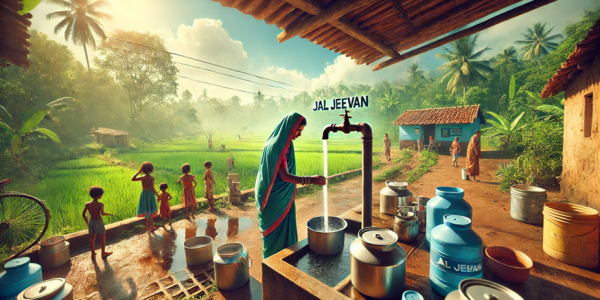 Jal Jeevan Mission: Transforming Rural Water Access in India upsc
