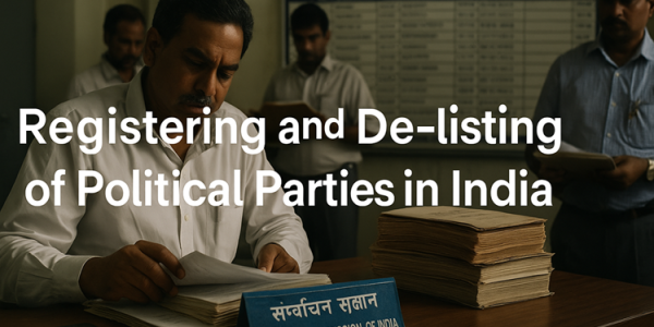 Registering and De-listing of Political Parties in India upsc