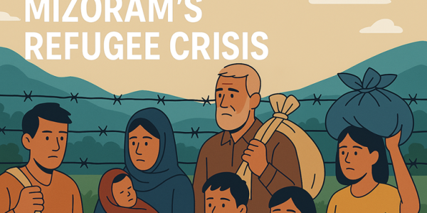 Mizoram’s Refugee Crisis: Background and Response upsc