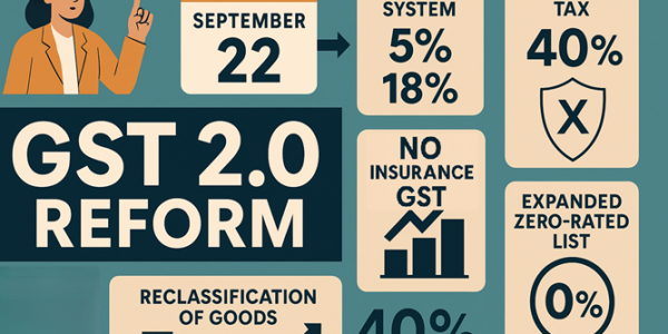 GST 2.0 Reforms Explained: New Tax Slabs, Economic Impact & Challenges upsc