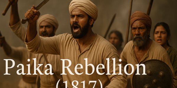 The Paika Rebellion (1817): Causes, Events, Outcomes upsc