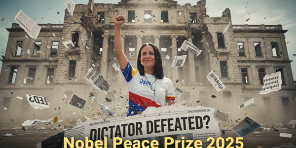 🏅 Nobel Peace Prize 2025: Maria Corina Machado's Win & What It Means for Global Democracy upsc